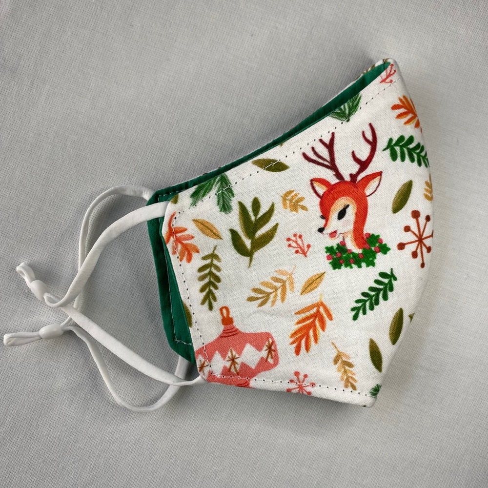 Vintage Holiday Face Mask